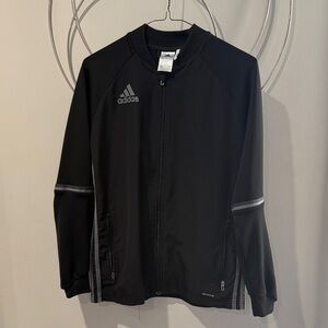 Adidas Youth Black Lightweight Jacket